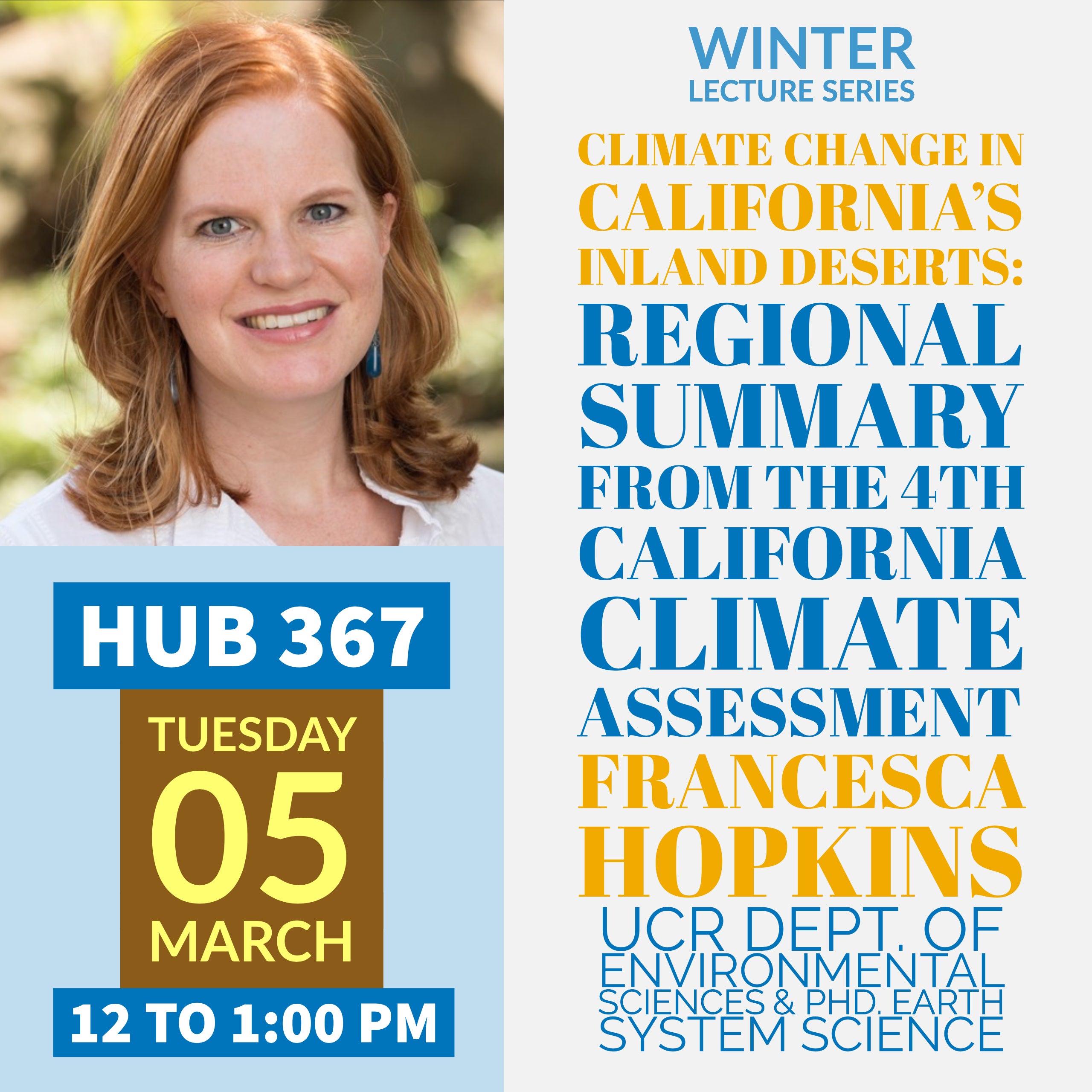 Notes on "4th Climate Change Presentation California Inland Desert Region Assessment" by